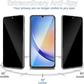 Privacy Tempered Glass Screen Protector for Samsung Galaxy A15