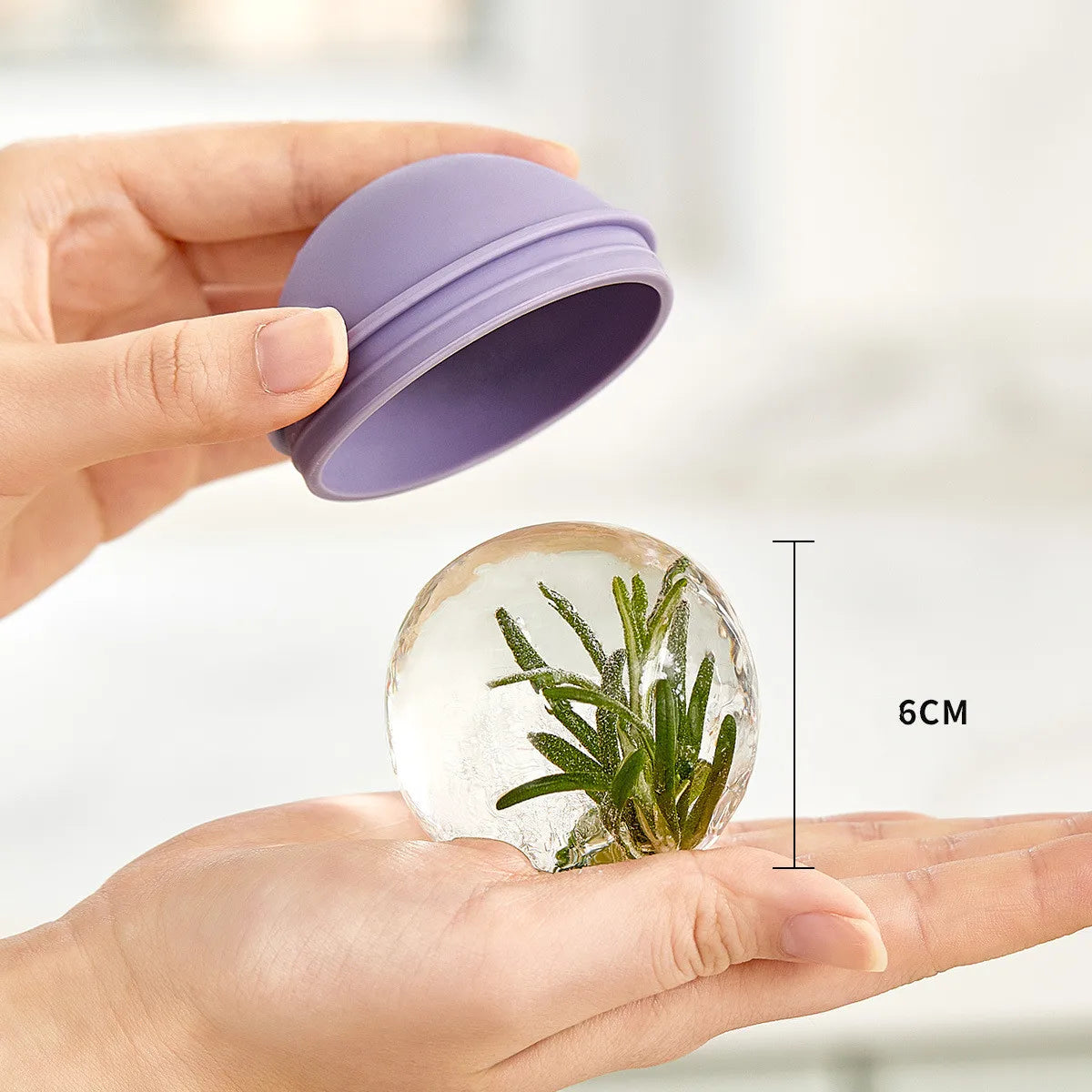 Ice Ball Ice Cube Silicone Mold With Funnel