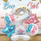 5pcs Gender Reveal Party Balloons Set