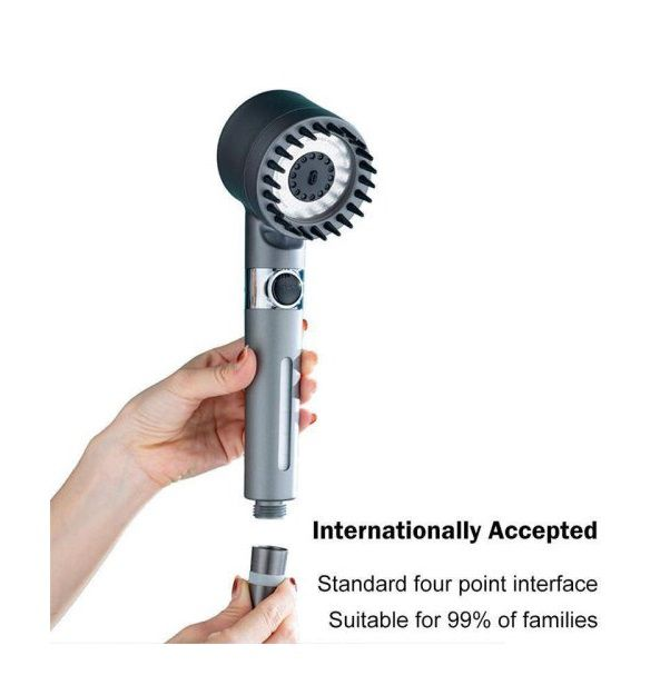 High Pressure Shower Heads with Scalp Massager - No Hose Included