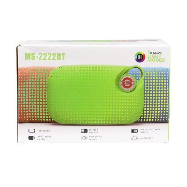 Bluetooth Speaker With 5 Mode LED Light