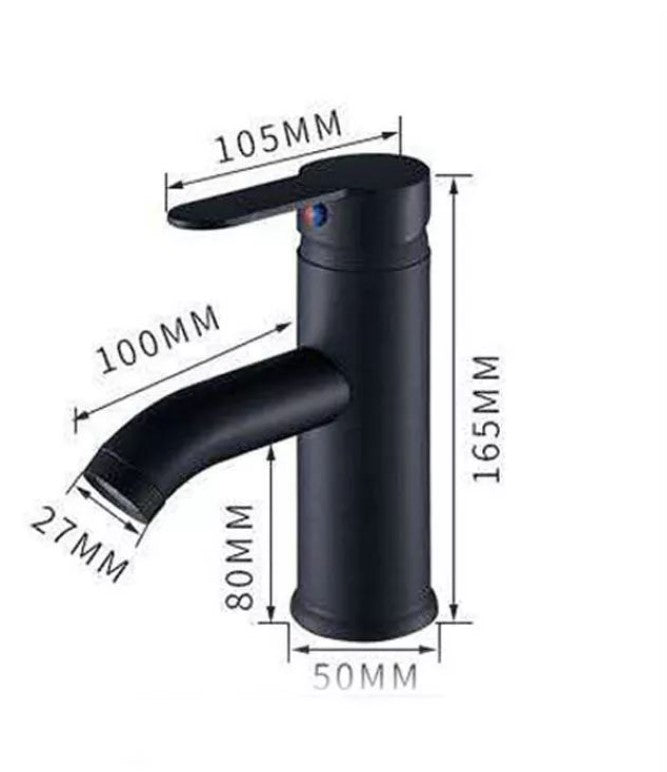 Black premium Hot and Cold Water Faucet