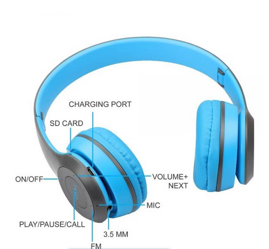 P47 Wireless Bluetooth Headphones - Multi Color