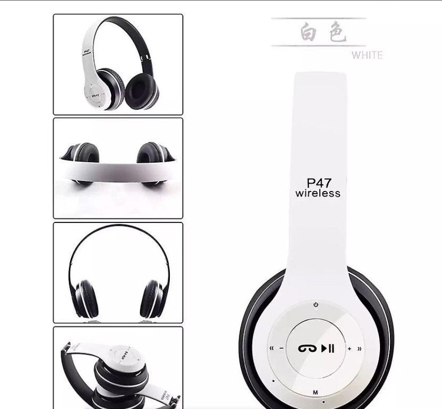 P47 Wireless Bluetooth Headphones - Multi Color