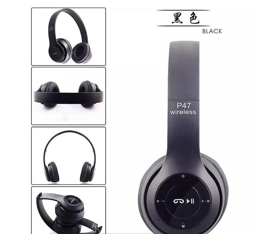 P47 Wireless Bluetooth Headphones - Multi Color