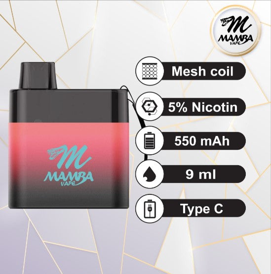 Mamba Vape - 3500 Puffs Megamall Online Store Mamba Vape - 3500 Puffs Megamall Online Store