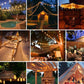 Solar Powered Outdoor String Lights - 5m (10 Lights)