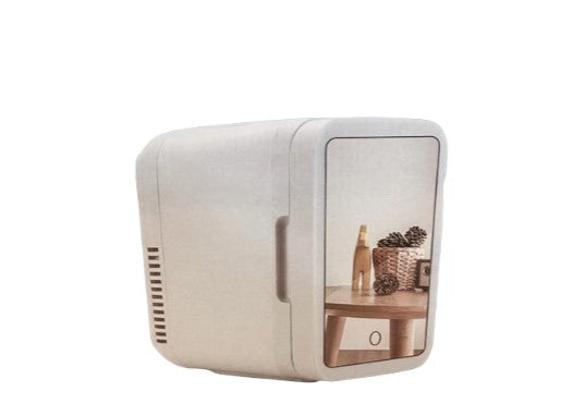 Mini Beauty Fridge With Mirror  - 4L