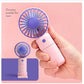 Mini Rechargeable Handheld Fan with Stand