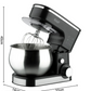 Top Quality RAF 4L Kitchen Electric Mixer 6 Speed Stand Mixer