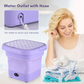 MHome Folding Washing Machine – Portable & Compact