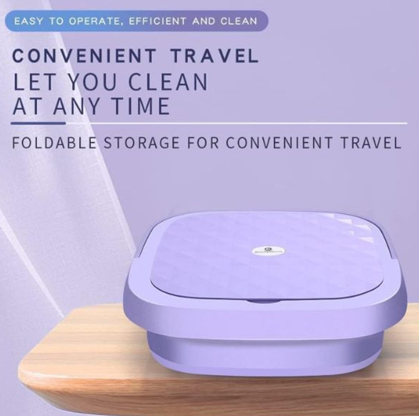 MHome Folding Washing Machine – Portable & Compact