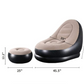 Lazy Inflatable relaxation sofa couch with Household air Pump