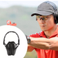 Ergonomic Tactical Force Folding Hearing Protector - Black - JY-51