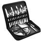 Camping Cutlery Set For 4 People  Portable Stainless Steel Flatware With Pouch