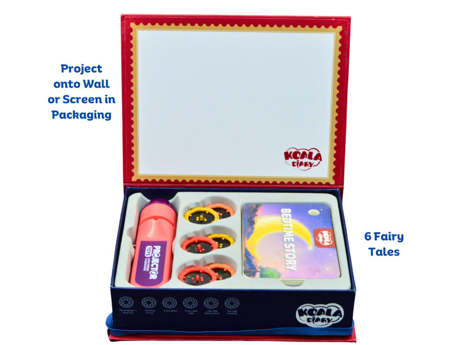 Projector Torch Bedtime Storybook Kids Toy
