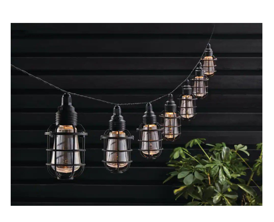 Solar Cage String Lights - Decorative Ambient Lighting