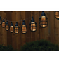 Solar Cage String Lights - Decorative Ambient Lighting