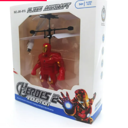 Flying Aircraft Heroes  Induction Super Man with LED Lights