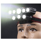 Outdoor Waterproof Super Light Lamp 8LED Headlamp USB Charge Headlight