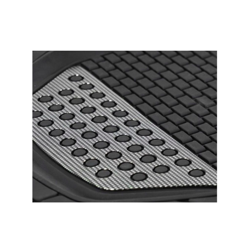 5 Pieces All Car Universal Rubber Floor Mat Set