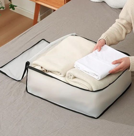 Semi-Transparent  Storage Bag (80cm x 45cm x 15cm )
