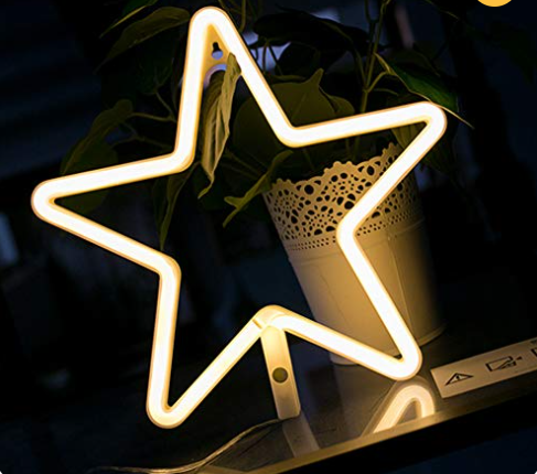 FA-A8 Star Neon Sign Lamp USB And Battery Operated