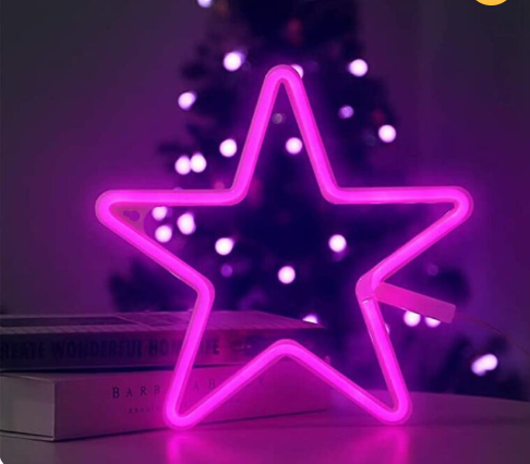 FA-A8 Star Neon Sign Lamp USB And Battery Operated