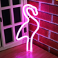 Flamingo Neon Sign USB And Battery Operated Decoration Lamp