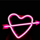 FA-A29 Cupid Heart Neon Sign USB And Battery Operated