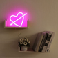 FA-A29 Cupid Heart Neon Sign USB And Battery Operated