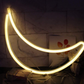 FA-A10 Crescent Moon Neon Sign Lamp USB And Battery Operated
