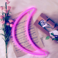 FA-A10 Crescent Moon Neon Sign Lamp USB And Battery Operated