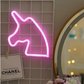FA-A19 Unicorn Head Neon Sign Lamp USB And Battery Operated