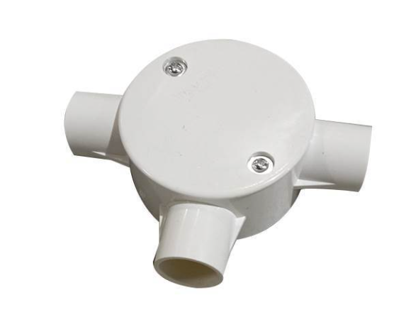 Lesso Pvc Round Boxes Conduit PVC Round Box /1*120 – Megamall Online Store