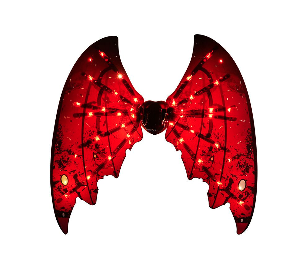 Shadow Angel Halloween Cosplay Costumes Props DIY Luminous Wings