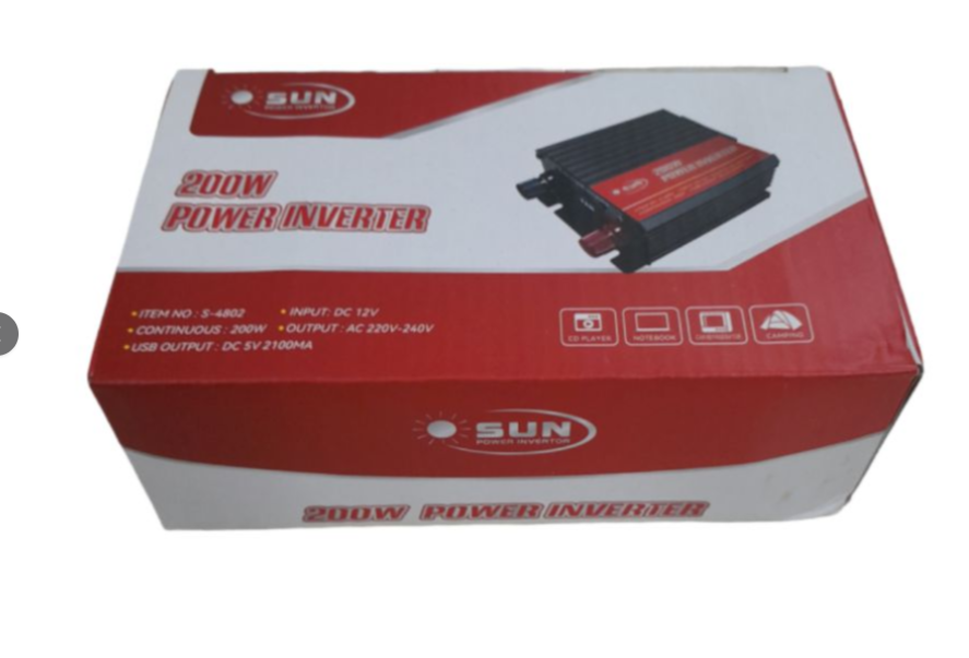 Sun Power Inverter 200w – Megamall Online Store