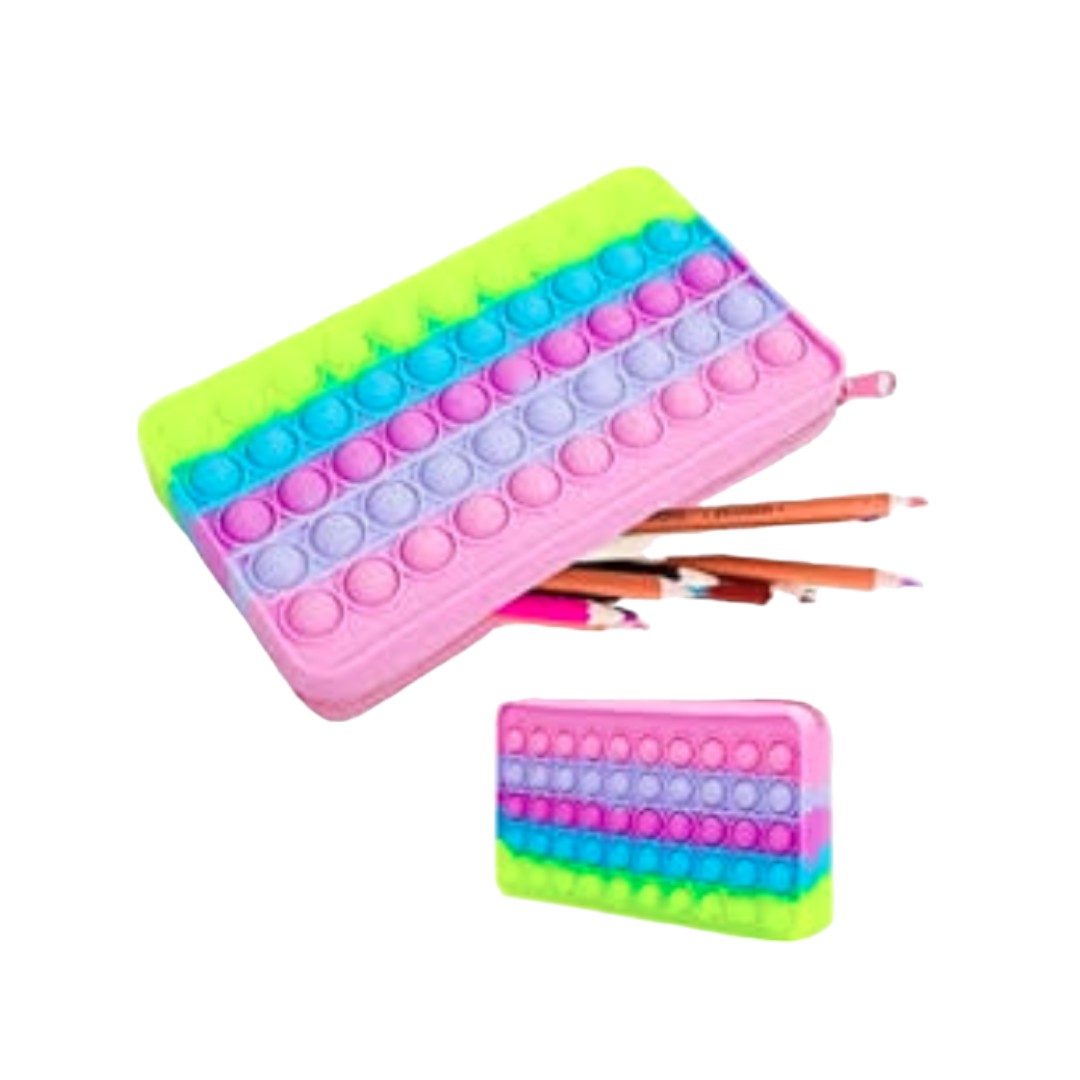 Fidget Silicone Pencil Case
