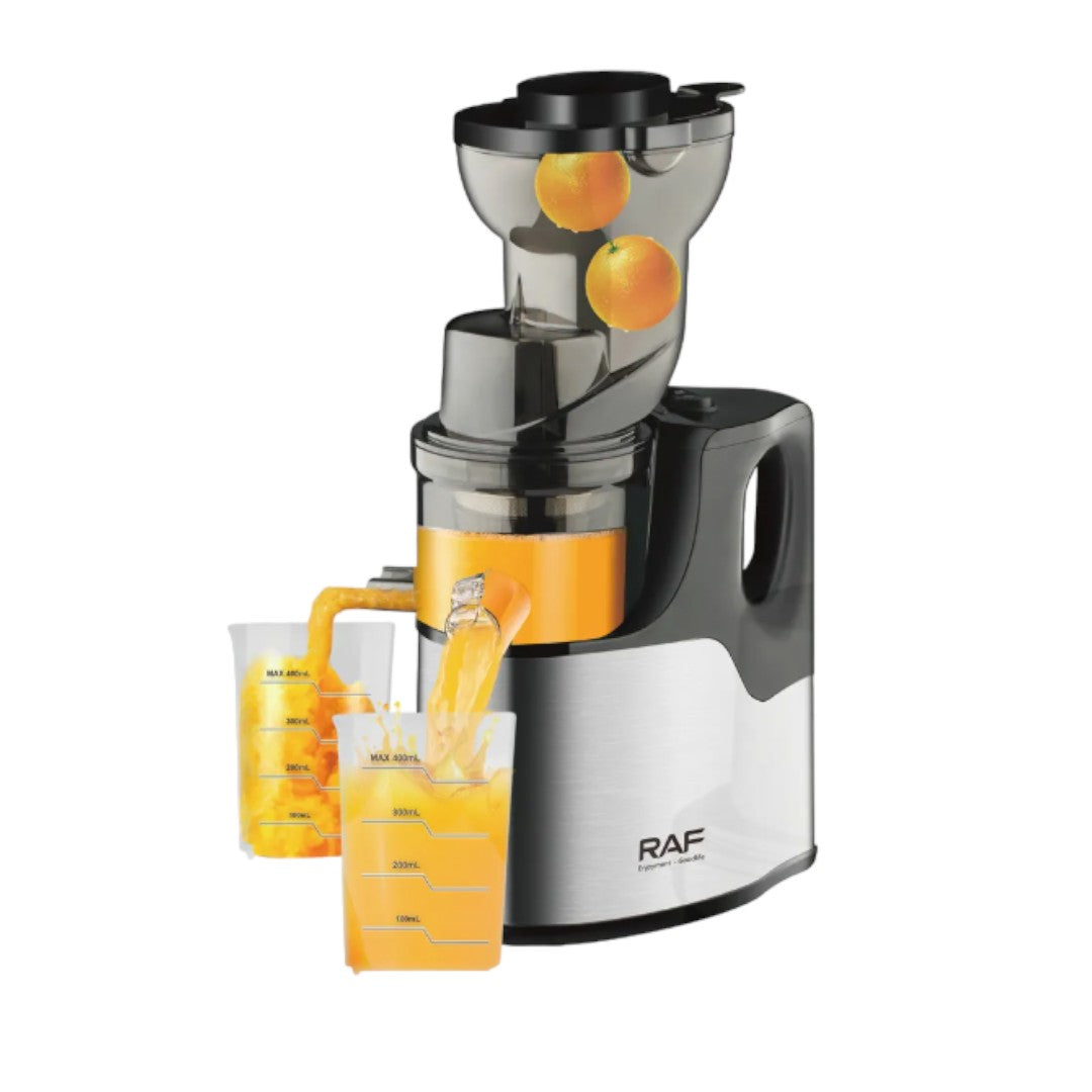 RAF R.2857 Fresh Juicer Extractor 150W – Compact Centrifugal Slow Juicer with Anti-Drip & Quiet Motor | Model R.2857