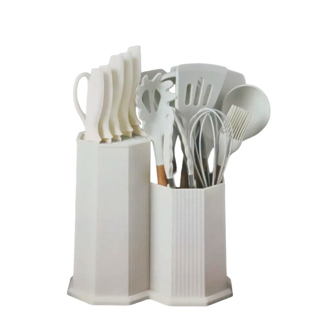 Kitchen Knife & Utensil Set 18pcs