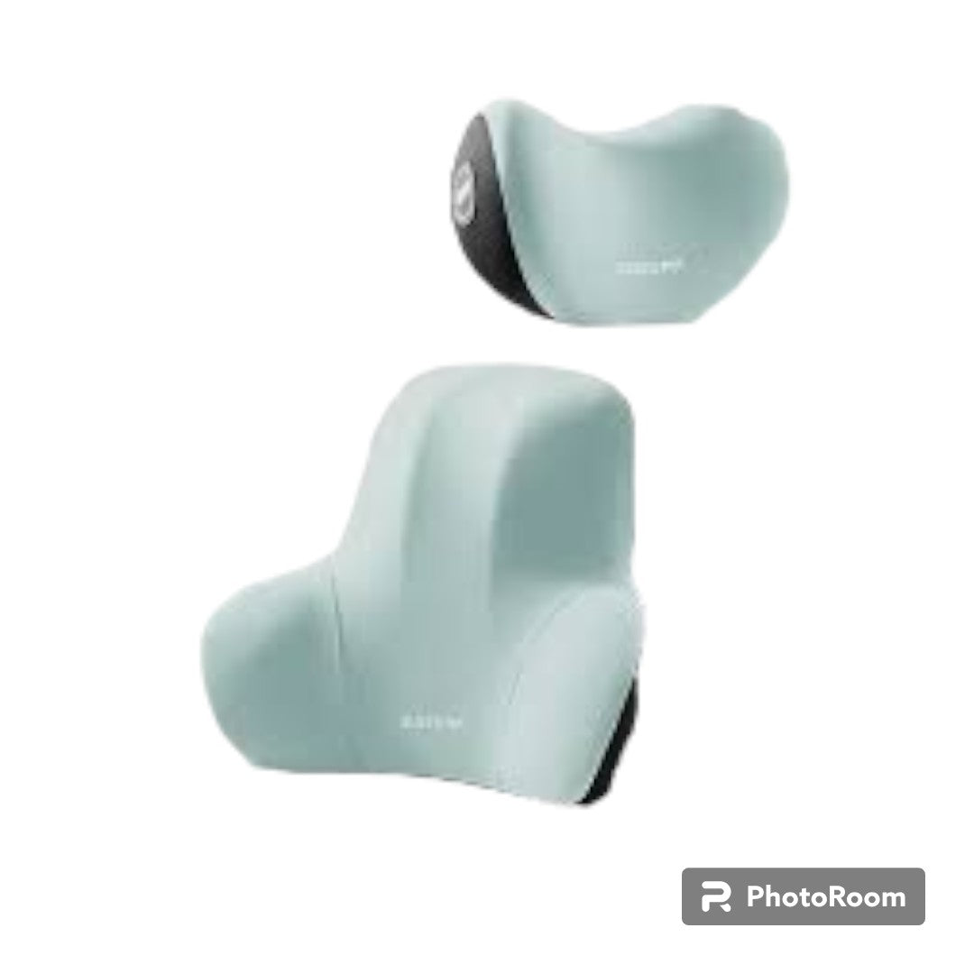Car Memory Foam Pillow Headrest Neck Pillow Cervical Lumbar Support Back Pad Back Pillow Auto Interior Access Headrest Cushion