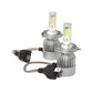 C6 36W LED Car Headlight Kit With Built-in Cooling Fan - 2 Bulbs