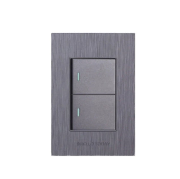 2 LEVER SWITCH CHARCOAL DESIGN 2X4 – Megamall Online Store