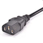 Kettle Male to Kettle Female Power Plug