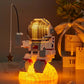 Fishing Star Astronaut 1110 Pcs Micro Building Blocks With LED Light