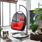 Outdoor Hanging Swing Egg Chairs with Cushion