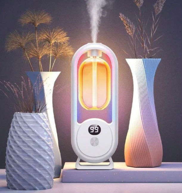 Automatic Aromatherapy Diffuser, Wall Mounted Machine Sprays Fragrance, Aroma Dispenser,Essential Oil Diffusers