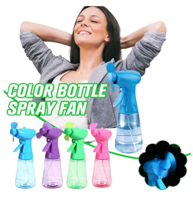 Fan Spray Bottle Combo