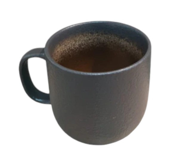 Stoneware Coffee Mug Grey 4pc