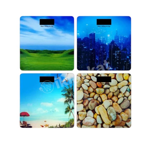Ocean Themed Bathroom Scales